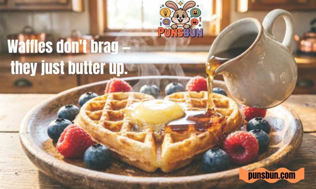 Clever Waffle Wordplay for Instagram 📸