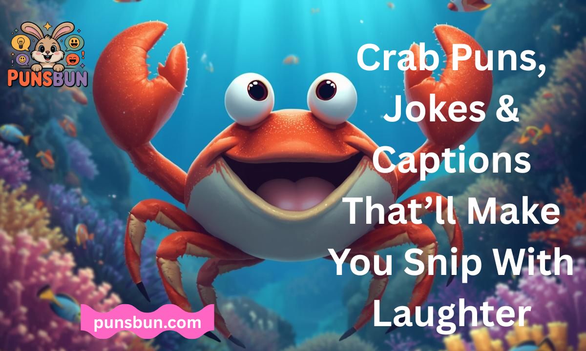 Crab Puns, Jokes & Captions That’ll Make You Snip With Laughter