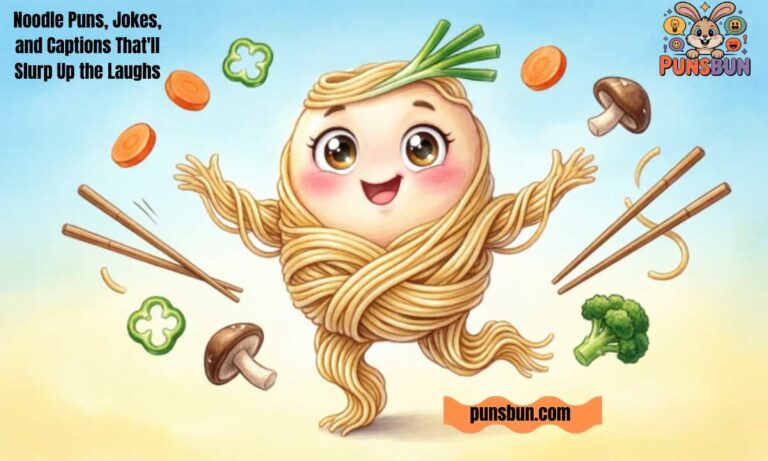 Noodle Puns, Jokes, and Captions That'll Slurp Up the Laughs