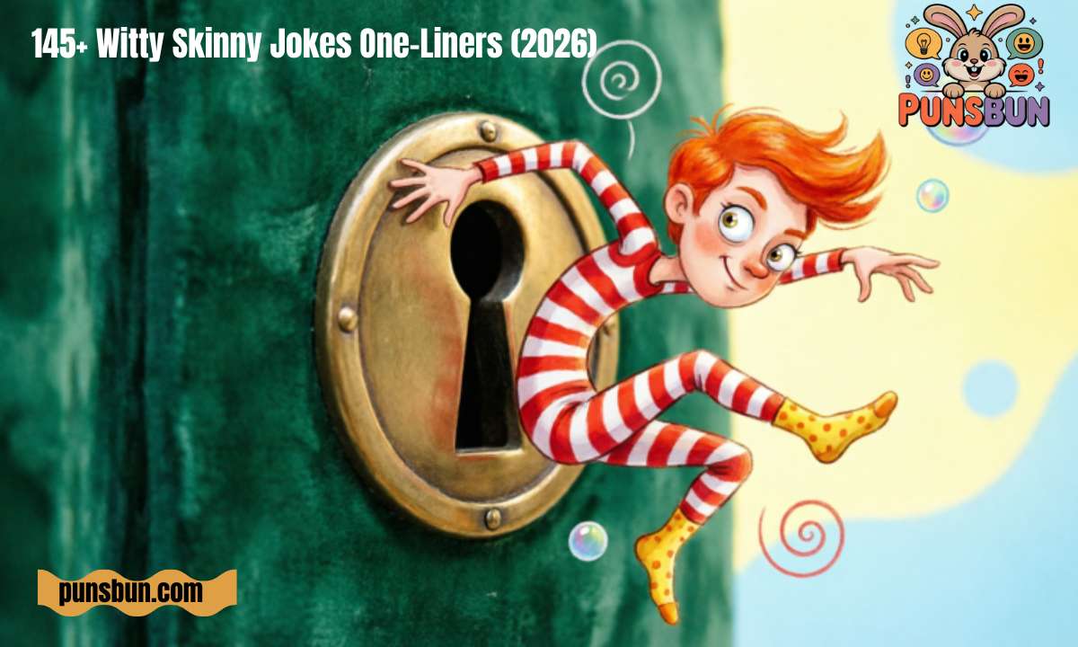 145+ Witty Skinny Jokes One-Liners (2026)