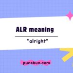 ALR meaning