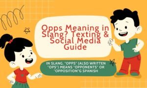 opps meaning