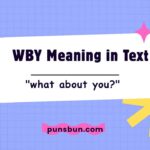 WBY meaning in text