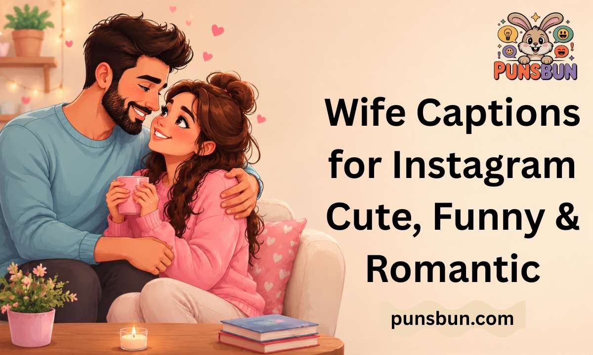 wife captions