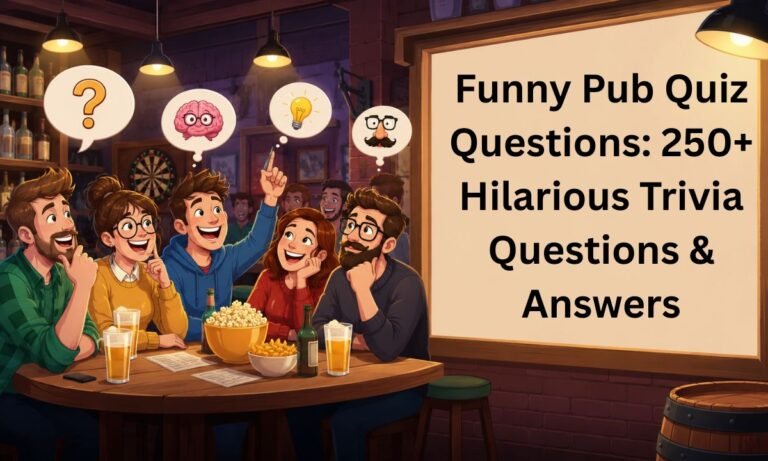 Funny Pub Quiz Questions